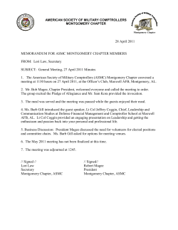 General Membership - ASMC Sub Chapters