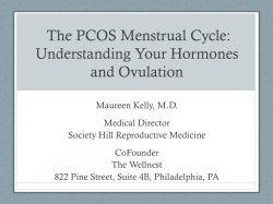 The PCOS Menstrual Cycle