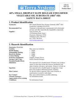 SRS&reg;-SD SDS - Terra Systems, Inc.