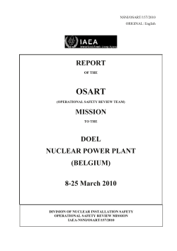 osart - Federaal Agentschap voor Nucleaire Controle