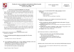 Pruebas de Acceso a ense&ntilde;anzas universitarias oficiales