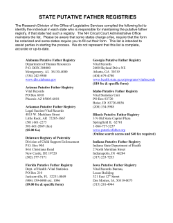 putative father registry