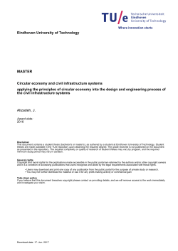 Circular Economy and Civil Infrastructure Systems