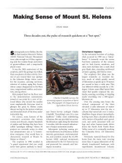 Making Sense of Mount St. Helens