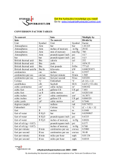 Get the hydraulics knowledge you need! Go to: www