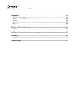 SkillsTutor Math C