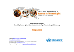 Programme with speakers and session links - version 15 11