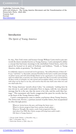 Introduction The Spirit of Young America - Beck-Shop