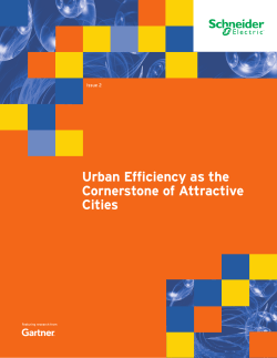Urban Efficiency as the Cornerstone of Attractive Cities