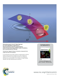 Infrared laser triggered release of bioactive