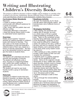 Writing and Illustrating Children`s Diversity Books 6-8