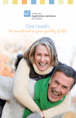 Oral Health: