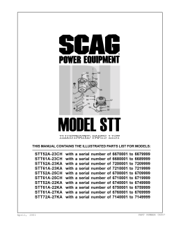 illustrated parts list