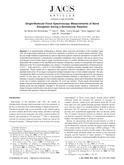 Koti Ainavarapu SR, Wiita AP, Dougan L, Uggerud E, Fernandez JM