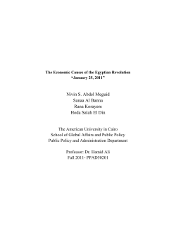 View/Open - AUC DAR Home - The American University in Cairo