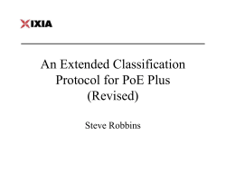 An Extended Classification Protocol for PoE Plus (Revised)