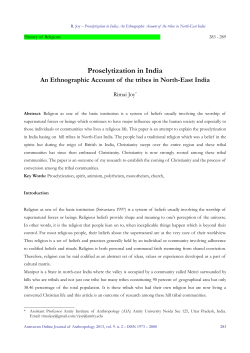 Proselytization in India