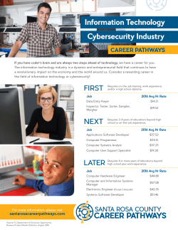 PDF - Santa Rosa County Career Pathways