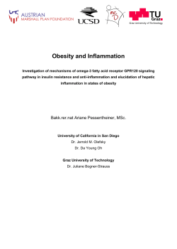 Obesity and inflammation