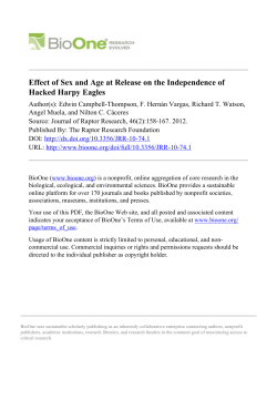 Effect of Sex and Age at Release on the Independence of Hacked