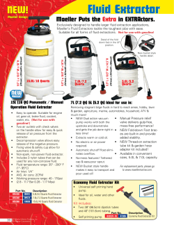 Fluid Extractor - Scepter Marine