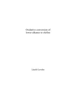 Oxidative conversion of lower alkanes to olefins