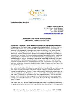 Northern Quest Names New Executive Chef (PDF Download)