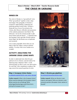 the crisis in ukraine