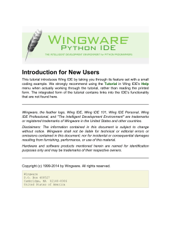 A4 - Wingware