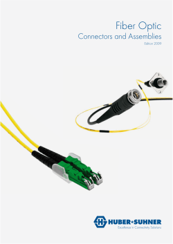 Fiber Optic Connectors and Assemblies