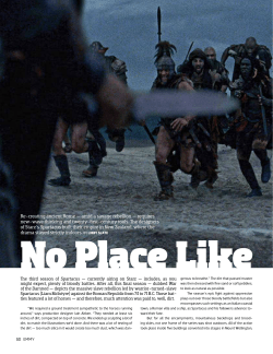 Re-creating ancient Rome &mdash; amid a savage