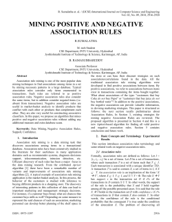 mining positive and negative association rules