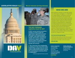 legislative goals 2017