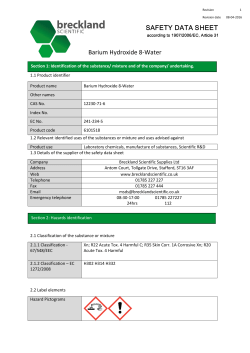 Barium Hydroxide 8-Water