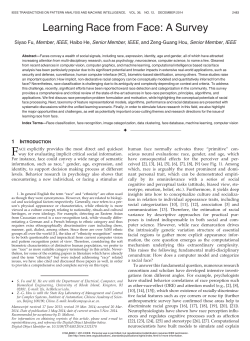 Learning Race from Face: A Survey