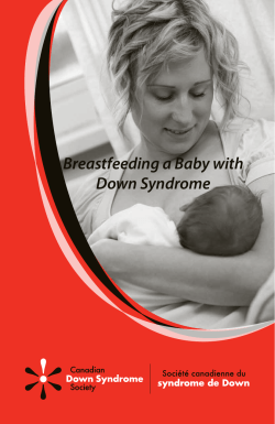 Breastfeeding a Baby with Down Syndrome