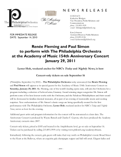154 Academy of Music Anniversary Concert and Ball Announcement
