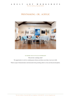 Adult Art Workshops (sep update)