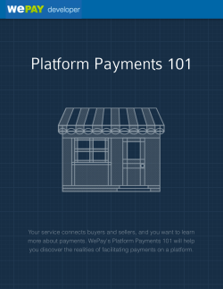 Platform Payments 101
