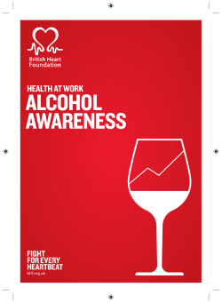 alcohol awareness - British Heart Foundation