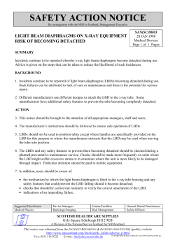 (SAN(SC)98/03) [PDF - Health Facilities Scotland