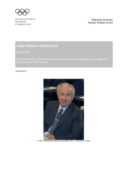 Juan Antonio Samaranch