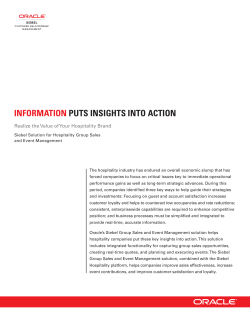 information puts insights into action