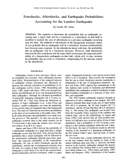 Foreshocks, Aftershocks, and Earthquake Probabilities: Accounting