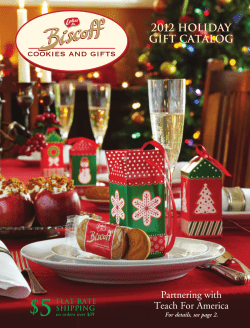 2012 holiday gift catalog 2012 holiday gift catalog