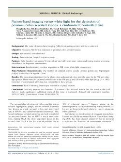 - Gastrointestinal Endoscopy