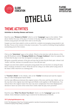 THEME ACTIVITIES