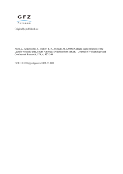 Ruch, J., Anderssohn, J., Walter, TR, Motagh, M. (2008