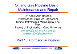 Part 10: Corrosion on Pipeline