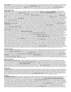 Marbury v. Madison&mdash;(Marshall unan.) Where there is a right there is